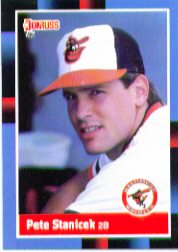 1988 Donruss Baseball Cards    541     Pete Stanicek